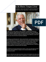 Biografía de Mario Vargas Llosa