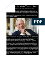 Biografía de Mario Vargas Llosa