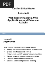 CEH Lesson 5 - Web Server Hacking