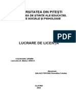 Universitatea Din Pitești Licenta Tina