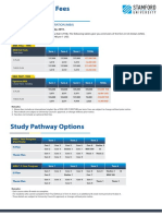 MBA Program Fees for International Students at Stamford International University