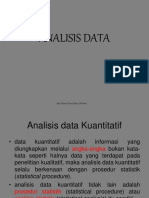 Materi 13 - Analisis Data Kuantitatif