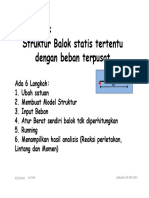 Latihan Balok Tumpuan Sederhana PDF