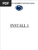 201 - Fall - 19 Install 1