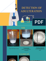 Detection of Adulteration