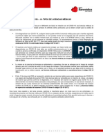 Covid 19 Protocolo Licencias Médicas BM