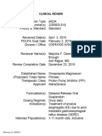 Clinical Review: Cder/Ode Iii/Dgiep