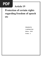 Download Constitution - ARTICLE 19 by arshdeep98 SN51091293 doc pdf