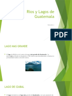Lagos y ríos más grandes de Guatemala