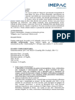 Cópia de CASO CLÍNICO BILIRRUBINA RESPOSTAS