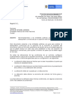 Oficio Lineamientos Desequilibrio Contractual