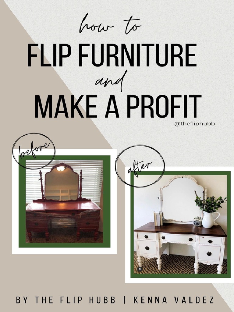 How To Flip Furniture and Make A Profit PDF Industrial Processes