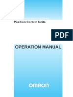 Operation Manual: Position Control Units