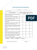 Ficha de Autoavaliação Do (A) Estagiário (A)