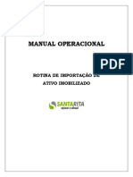 Imobilizado - Rotina de Importação Fechamento Mensal