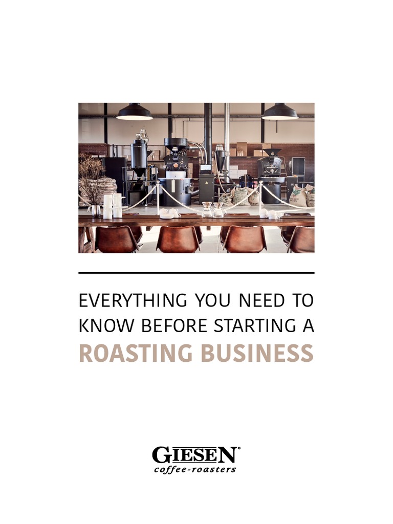 Roasting Business Handbook PDF Coffee Business Economics