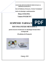 Recomand - Metodice - Suspensii Farmaceutice.