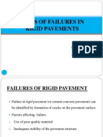 Types of Failures in Rigid Pavements: Presented By, Aglaia