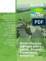 Biofortificacao- Dialogos Sobre Saude Direitos e Soberania Alimentar