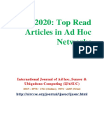 April 2020 Top Read Articles in Ad Hoc N