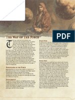 The Homebrew Way of The Force Monk DND 5e