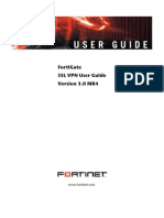 FortiGate SSL VPN User Guide 01-30004-0348-20070405