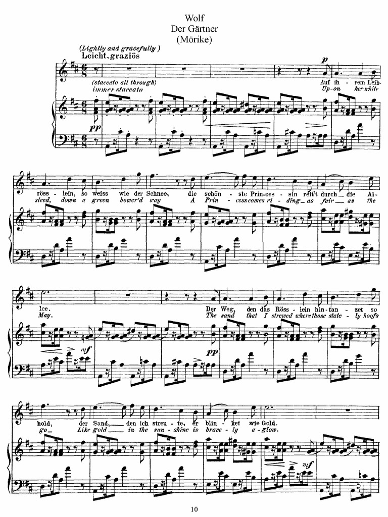 Der GârtnerWolf M Rike Lieder PDF