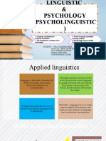 Applied Linguistic - Psycholinguistic Final (1)
