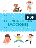 Bingo emociones niños juego Inteligencia Emocional
