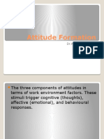 Attitude Formation: DR - Kalpana Agrawal