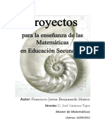 TFM Proyectos Matemáticas Secundaria Benjumeda