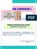 Sesion Remota Guia de Informacion - Lengua Extranjera I 2021 I-Sem 1