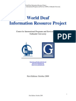 World Deaf Organizations