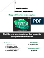 Rapport Pfe Distributeur Auto Des PDTS Parapharma