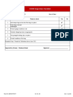 EEBD Inspection Checklist: SR - No. Yes No Points To Check