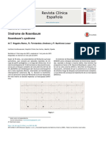 Revista Clínica Española: Síndrome de Rosenbaum