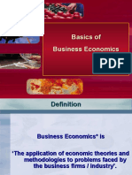 Basics of Business Economics