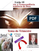 A Sabedoria, a Transcendência e a Imanência de Deus