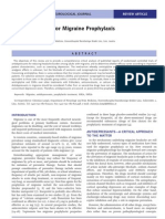 JURNAL: Neuro Antidepressants For Migraine Prophylaxis