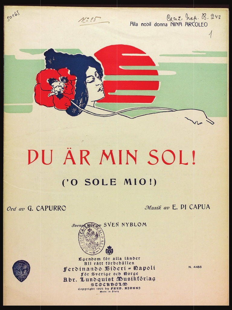 O Sole Mio PDF