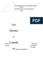 Trabajo Sobre Los Sistemas Contables Por David Herrera