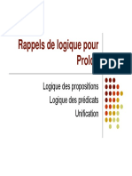 Rappels de Log I Que Pour Pro Log