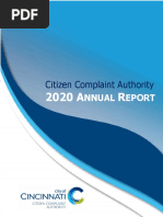 CCA 2020 Annual Report