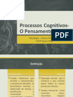 Processos de Pensamento