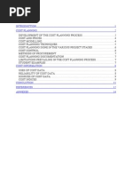 Cost Planning