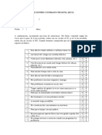 Inventario de Estrés Cotidiano Infantil