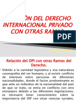 3.1 Relaciòn Del Derecho Internacional Privado Con Otras Ciencias