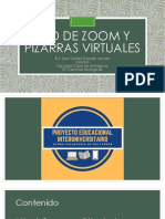 Uso de Zoom y Pizarras Virtuales