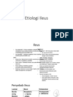 Etiologi Ileus