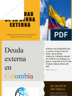 Deuda Externa Colombia